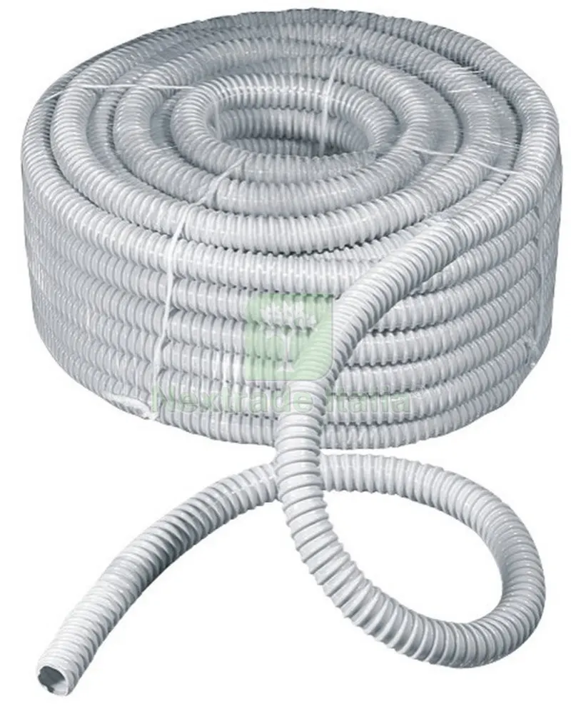 30MT Guaina Spiralata Flessibile Grigia Rotolo Diametro 20MM — Cavi e fili — rif. FERX.11687 30MT Guaina Spiralata Flessibile Grigia Rotolo Diametro 20MM — Cavi e fili — rif. FERX.11687