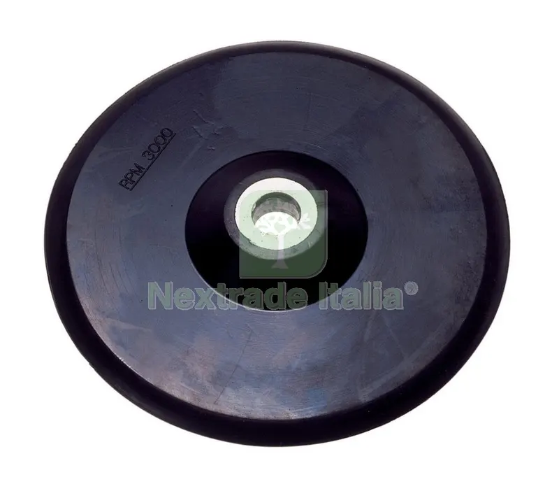 POGGI ART. 338.05 PLATORELLO DI GOMMA FORO DIAMETRO MM 14/16 DIAMETRO 180MM — Punte, frese e dischi — rif. FERX.11851
