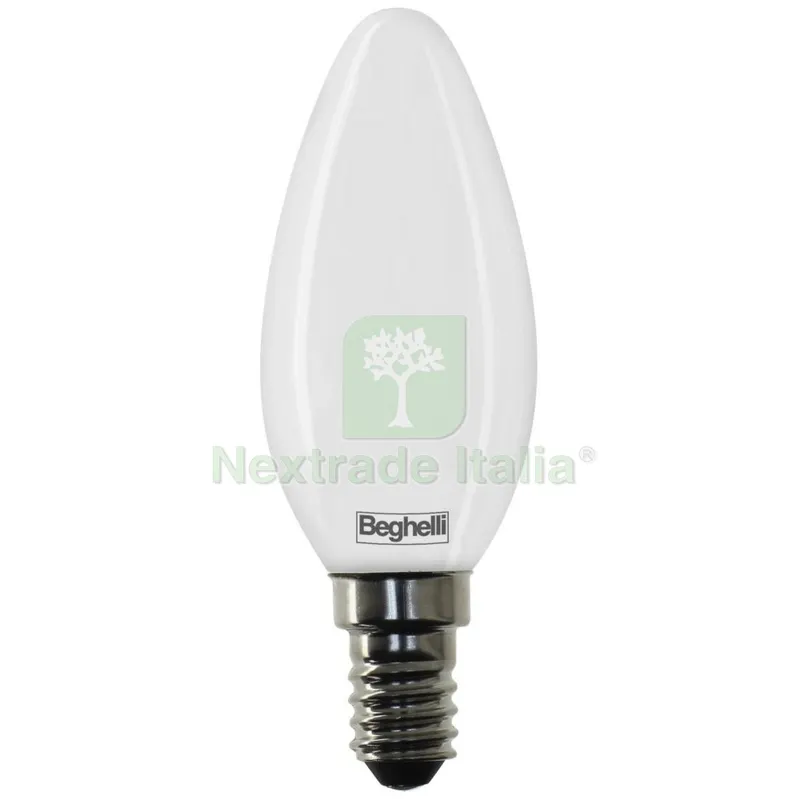 10PZ BEGHELLI LED TV 56532 OLIVA E14W5 CALDA 3000 — Illuminazione — rif. FERX.119