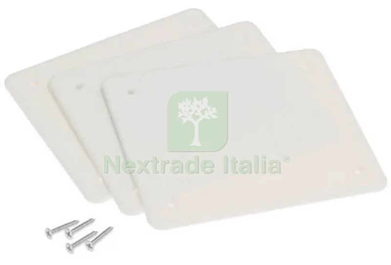 10PZ Coperchio per Cassetta AD Incasso MM. 92X92 — Casalinghi e organizzazione — rif. FERX.11964 10PZ Coperchio per Cassetta AD Incasso MM. 92X92 — Casalinghi e organizzazione — rif. FERX.11964