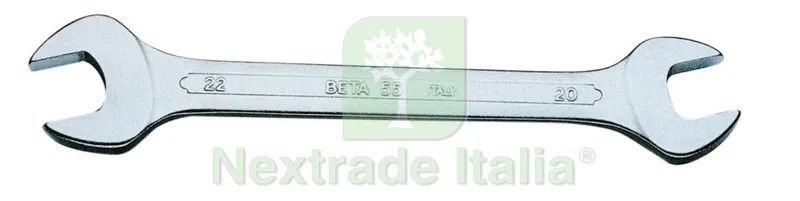 BETA ART. 55 CHIAVE A FORCHETTA DOPPIA MM.20/22 — Serrature e cilindri — rif. FERX.1199 BETA ART. 55 CHIAVE A FORCHETTA DOPPIA MM.20/22 — Serrature e cilindri — rif. FERX.1199