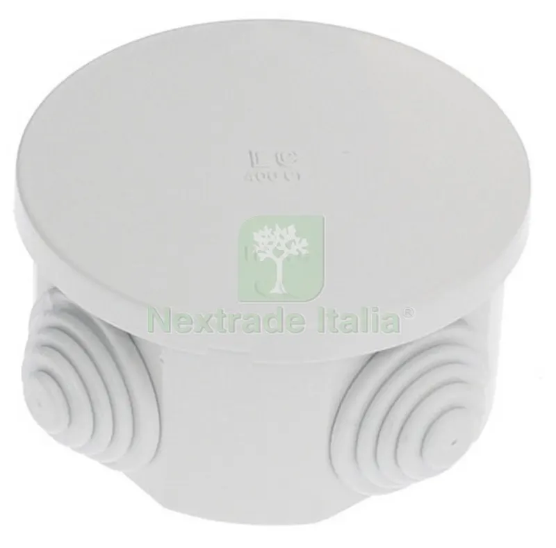 SCATOLA DERIVAZIONE STAGNA IP44 DIAMETRO 65X35 — Canaline e centralini — rif. FERX.12001