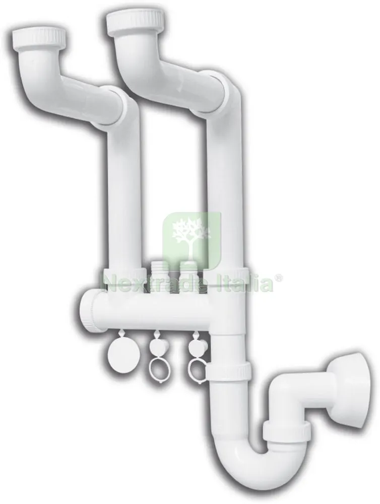 SIFONE LAVELLO 2 VIE "INVISIBILE" — Sanitari e ceramiche — rif. FERX.12091 SIFONE LAVELLO 2 VIE "INVISIBILE" — Sanitari e ceramiche — rif. FERX.12091