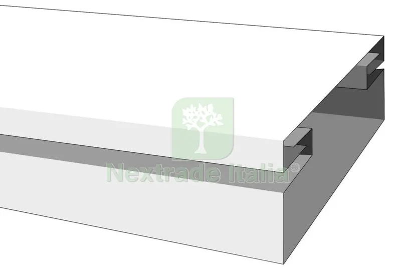 40PZ MINICANALINA CON COPERCHIO FRONTALE DIMENSIONI MM 20X10 LUNGHEZZA 2M — Canaline e centralini — rif. FERX.12104
