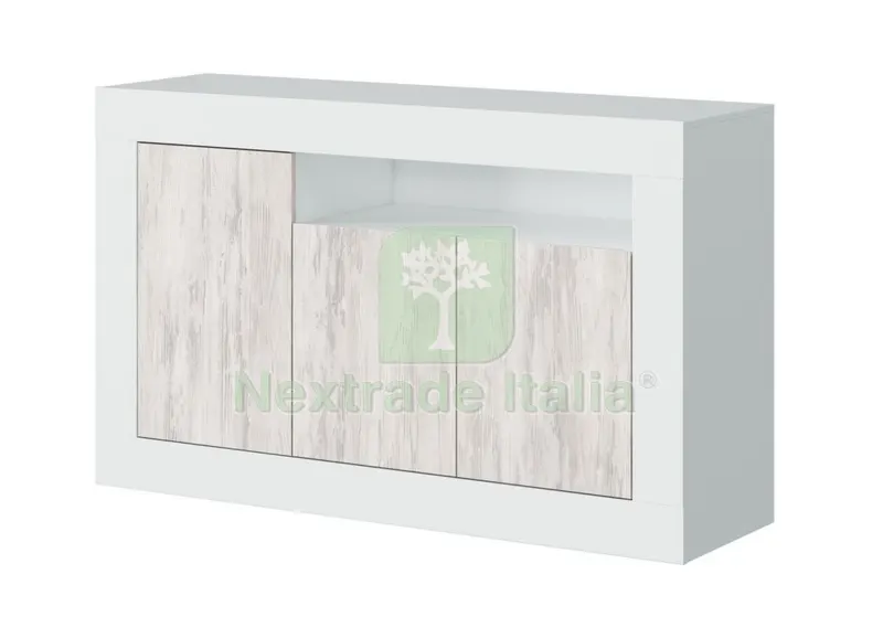 Kit Credenza Baltik 3ANTE CM.144X42X87H — Arredo — rif. FERX.12143 Kit Credenza Baltik 3ANTE CM.144X42X87H — Arredo — rif. FERX.12143