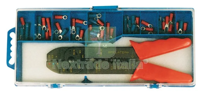Pinza Capicorda con 30 Capicorda RIF.77720 Lunghezza 200MM — Pinze e tronchesi — rif. FERX.12185 Pinza Capicorda con 30 Capicorda RIF.77720 Lunghezza 200MM — Pinze e tronchesi — rif. FERX.12185