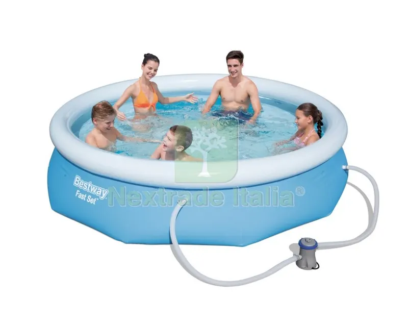 Piscina Gonfiabile con Pompa CM.305X76H MOD.57270 — Gonfiabili e galleggianti — rif. FERX.12217 Piscina Gonfiabile con Pompa CM.305X76H MOD.57270 — Gonfiabili e galleggianti — rif. FERX.12217