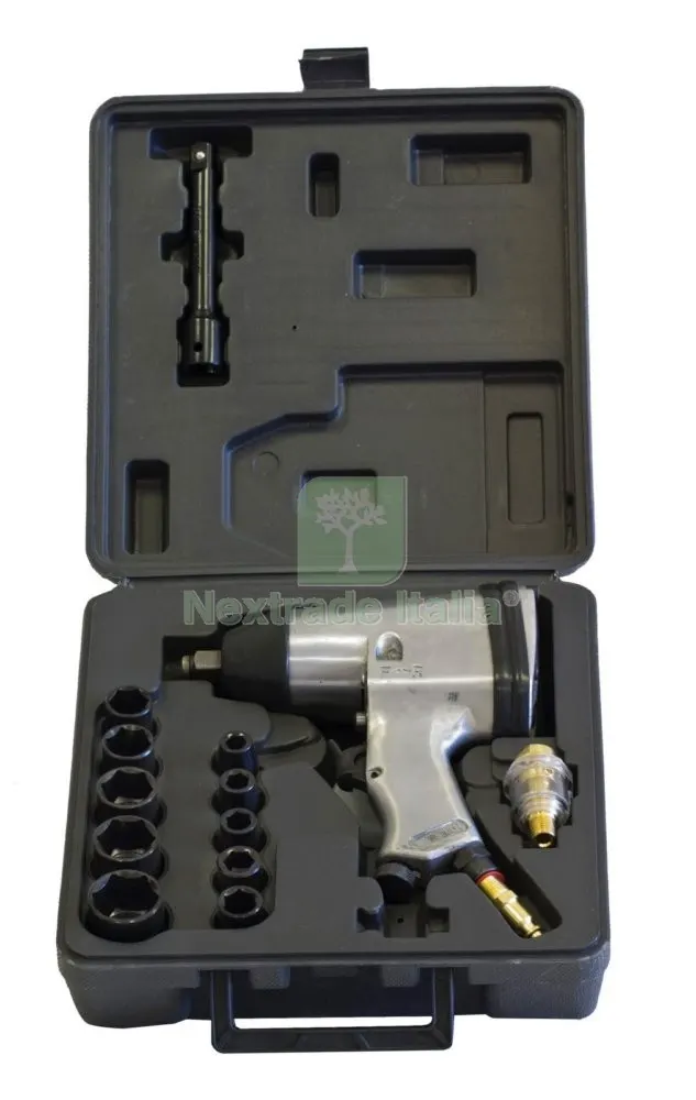 Avvitatore Pneumatico 1/2" con Bussole — Trapani e avvitatori — rif. FERX.12308 Avvitatore Pneumatico 1/2" con Bussole — Trapani e avvitatori — rif. FERX.12308