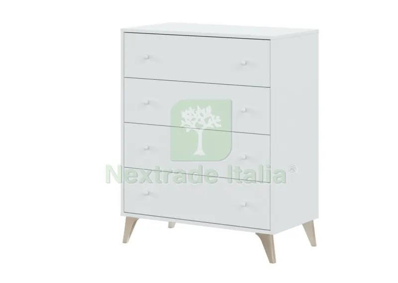 KIT CASSETTONE 4CASSETTI SWEET CM.77,5X40X95H — Arredo — rif. FERX.12326 KIT CASSETTONE 4CASSETTI SWEET CM.77,5X40X95H — Arredo — rif. FERX.12326