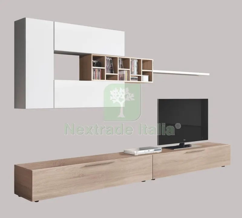 Kit Parete Attrezzata Deco CM.260X42X32H Rovere/Bianco — Arredo — rif. FERX.12344 Kit Parete Attrezzata Deco CM.260X42X32H Rovere/Bianco — Arredo — rif. FERX.12344