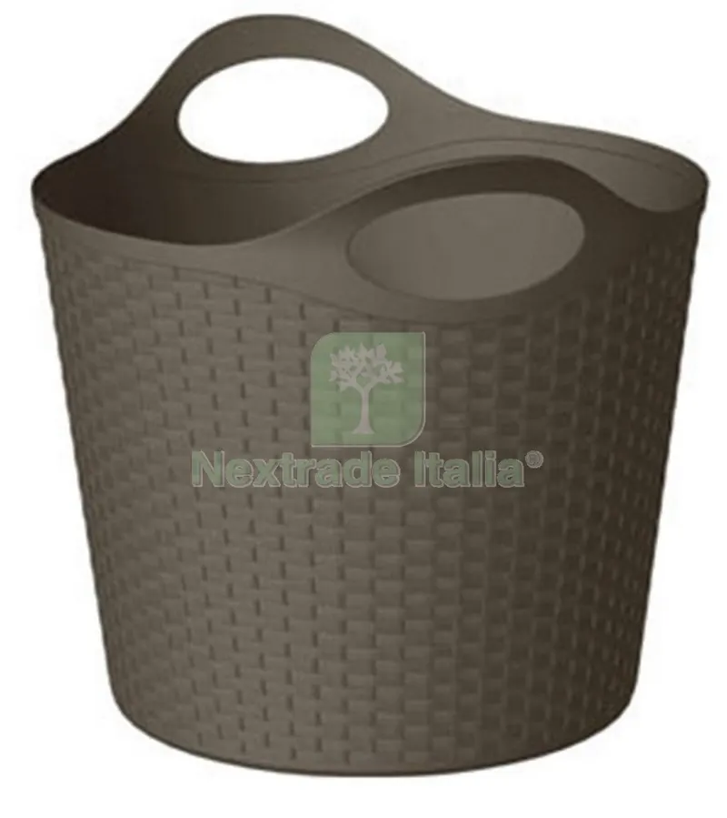 24PZ Cesta Multiuso con Maniglie LT.27 Colori Assortiti — Maniglie e pomelli — rif. FERX.12603 24PZ Cesta Multiuso con Maniglie LT.27 Colori Assortiti — Maniglie e pomelli — rif. FERX.12603