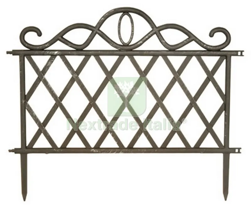 50PZ Steccato Componibile ABS Anticato CM.47X36 — Staccionate e steccati — rif. FERX.12611 50PZ Steccato Componibile ABS Anticato CM.47X36 — Staccionate e steccati — rif. FERX.12611