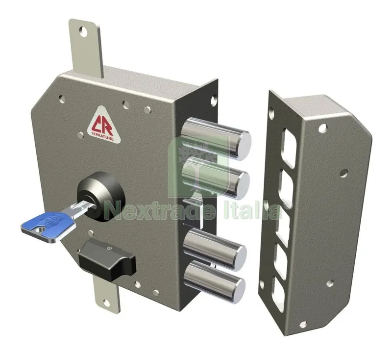 C.R. ART. 3250K55 Serratura Sicurezza Chiave Mano Sinistra Lunghezza Cilindro 60MM — Serrature e cilindri — rif. FERX.12661 C.R. ART. 3250K55 Serratura Sicurezza Chiave Mano Sinistra Lunghezza Cilindro 60MM — Serrature e cilindri — rif. FERX.12661