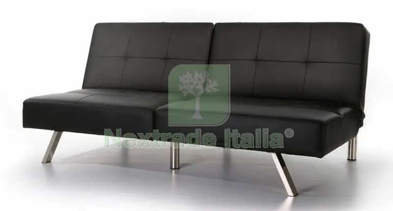 Divano Letto"ping Pong"nero 178X91/110X77/37H — Arredo — rif. FERX.12700 Divano Letto"ping Pong"nero 178X91/110X77/37H — Arredo — rif. FERX.12700