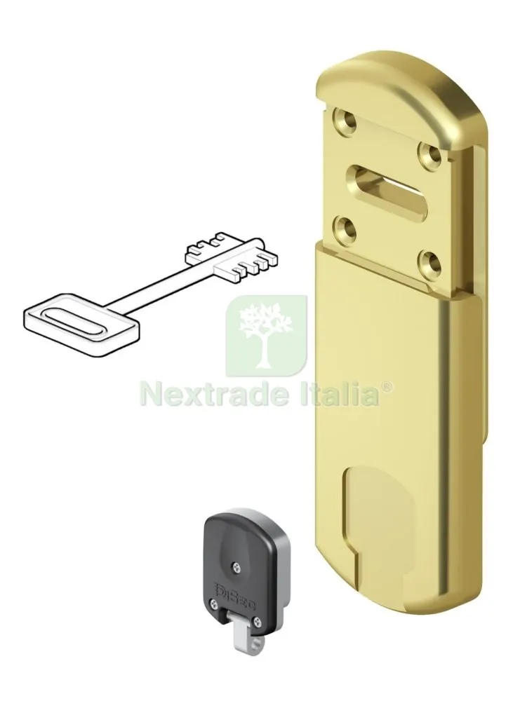 PROTECTOR MAGNETICO MG220 per DOPPIA MAPPA CROMO SATINATO — Chiavi grezze e duplicati — rif. FERX.12722