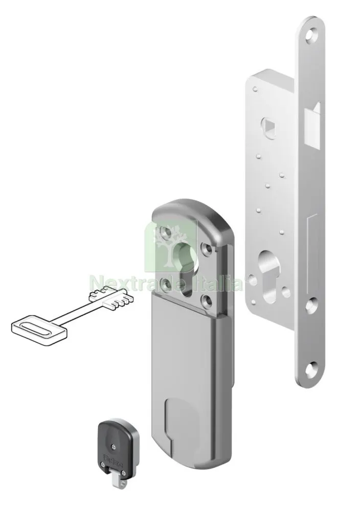 PROTECTOR MAGNETICO MG310 PER CILINDRO CROMO SATINATO — Serrature e cilindri — rif. FERX.12735 PROTECTOR MAGNETICO MG310 PER CILINDRO CROMO SATINATO — Serrature e cilindri — rif. FERX.12735