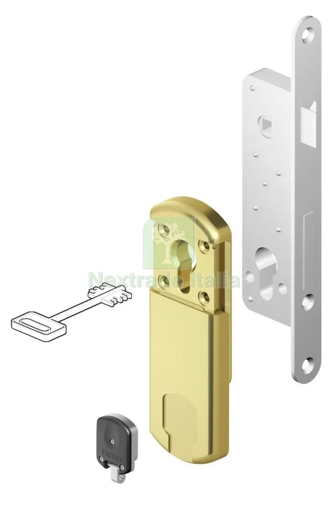 PROTECTOR MAGNETICO MG310 PER CILINDRO PVD ORO LUCIDO — Serrature e cilindri — rif. FERX.12744