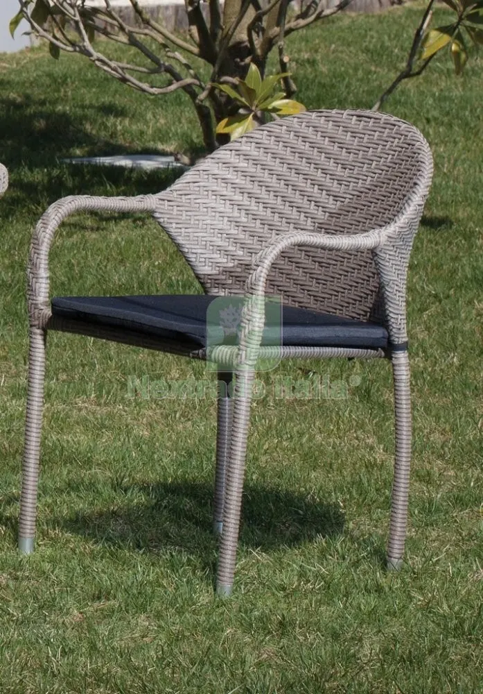 2PZ Poltrona Polirattan con Cuscino "ibiza" — Arredo — rif. FERX.12814