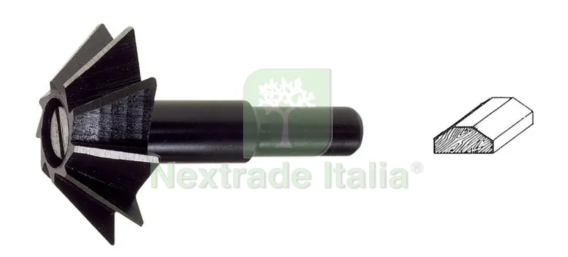 POGGI ART. 365.00 FRESA SAGOMATA — Punte, frese e dischi — rif. FERX.12853