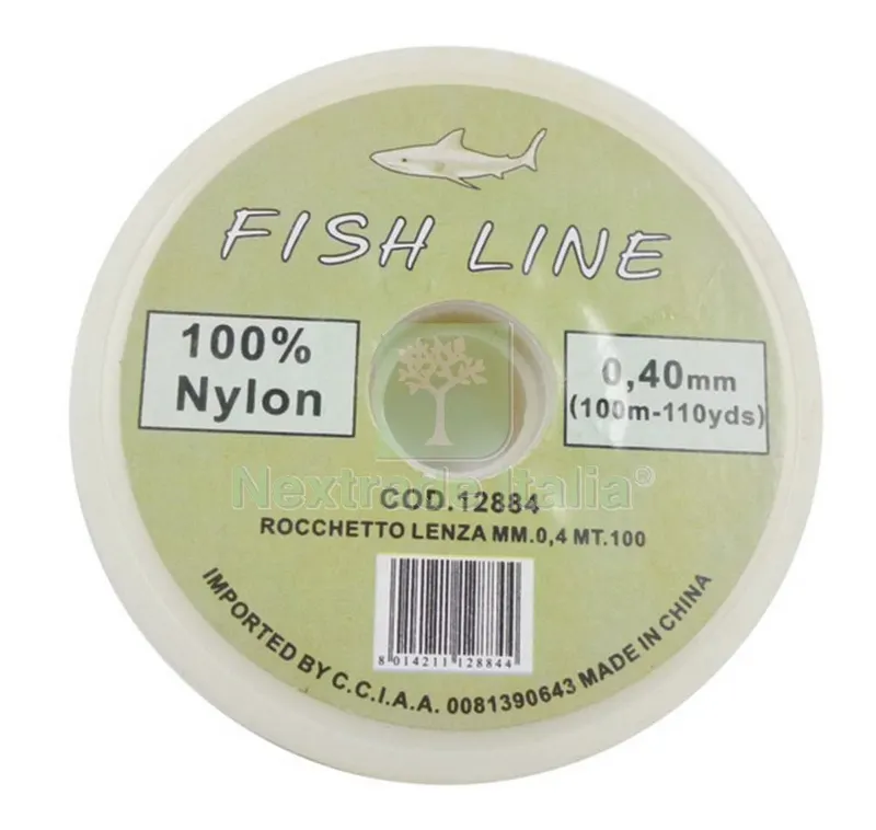 12PZ Lenza Nylon 0,4 MM Rocchetto 100 M — Tempo libero outdoor — rif. FERX.12884 12PZ Lenza Nylon 0,4 MM Rocchetto 100 M — Tempo libero outdoor — rif. FERX.12884
