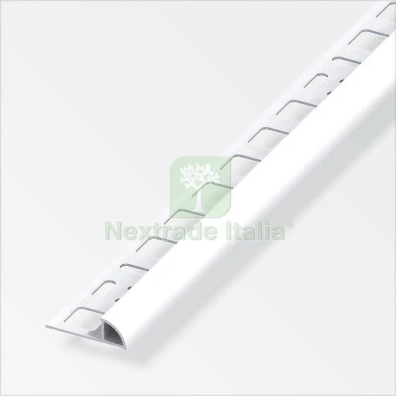 5PZ PROFILO JOLLY PVC 10X2,5 BIANCO — Isolanti e reti — rif. FERX.12899