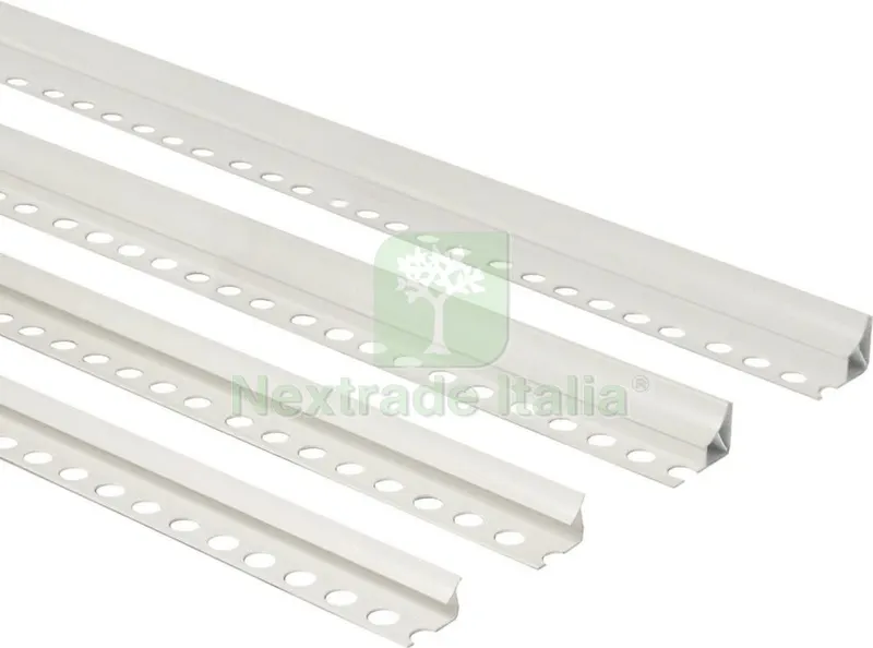 10PZ Sguscetta PVC (vertic.) Bianca MM.8 x CM.260 — Isolanti e reti — rif. FERX.12920