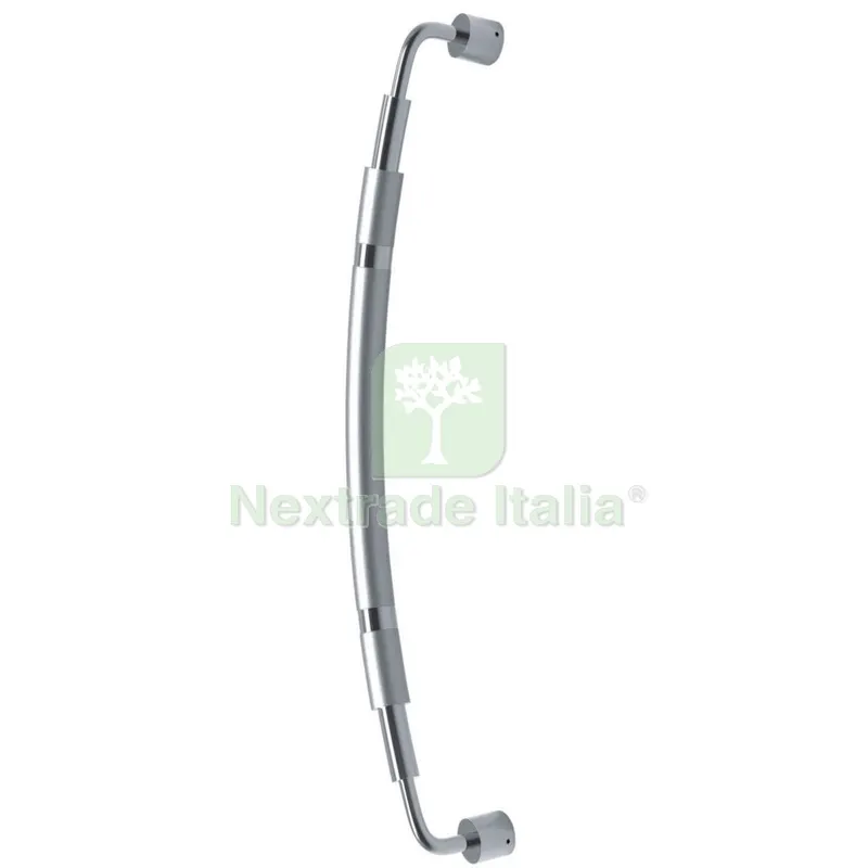 2PZ Maniglione Inox Satinato Lucido ART. 3V30 MM.570 — Maniglie e pomelli — rif. FERX.12964