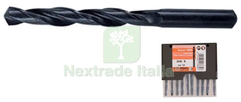 10PZ PUNTE HSS GRIFO DA MM.10 — Punte, frese e dischi — rif. FERX.13020