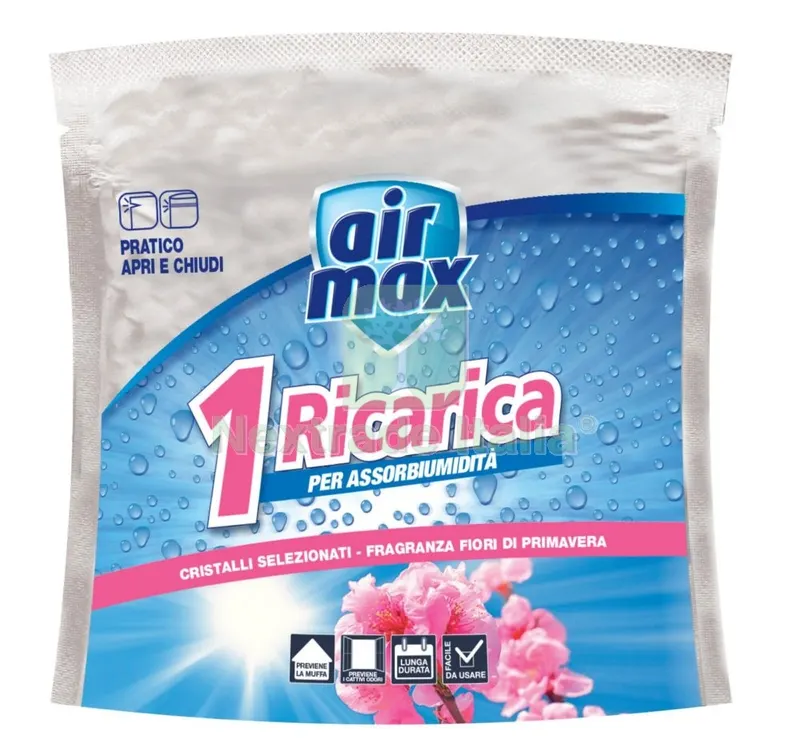 12PZ Airmax ASSORBIUMIDITà Sali Fiori di Primavera 1 Ricarica — Casalinghi e organizzazione — rif. FERX.13050