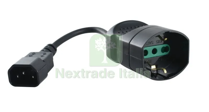 CAVO IEC/SCHUKO X GRUPPI DI CONTINUITA' — Interruttori e prese — rif. FERX.13144 CAVO IEC/SCHUKO X GRUPPI DI CONTINUITA' — Interruttori e prese — rif. FERX.13144