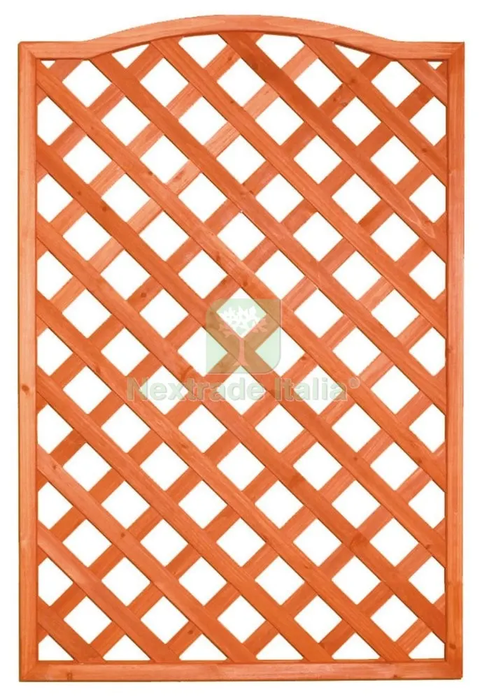 4PZ Pannello Grigliato in Legno Sagomato CM.90X150 MOD.1 — Griglie e grigliati — rif. FERX.13208