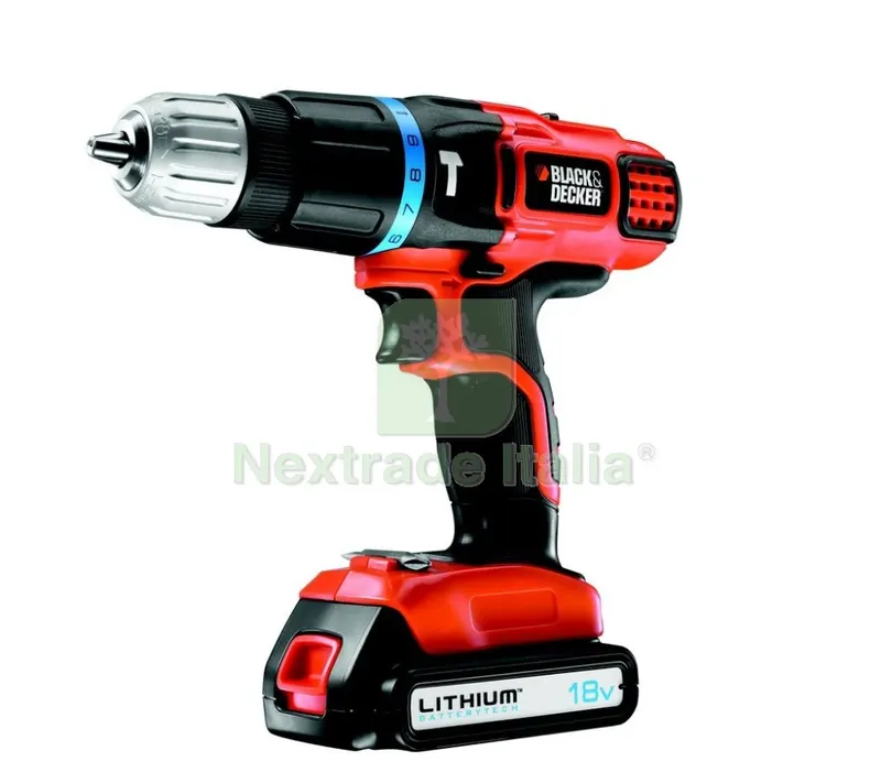 Trapano B&D 18VP.LITIO MOD.EGBL188K(EX SA) — Trapani e avvitatori — rif. FERX.13244 Trapano B&D 18VP.LITIO MOD.EGBL188K(EX SA) — Trapani e avvitatori — rif. FERX.13244