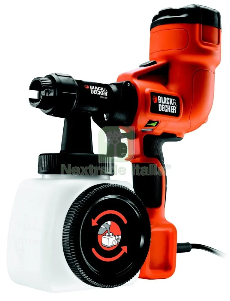 B+D SPRUZZATORE A SPRUZZO HVLP200C-IT 400W — Spatole e attrezzi per stesura — rif. FERX.13261 B+D SPRUZZATORE A SPRUZZO HVLP200C-IT 400W — Spatole e attrezzi per stesura — rif. FERX.13261