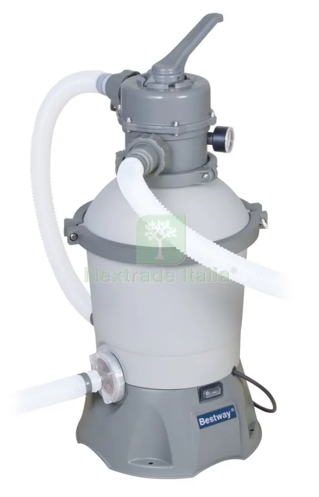 Pompa Filtrante a Sabbia 2.006 LT/H COD.58397 — Accessori bagno — rif. FERX.13290 Pompa Filtrante a Sabbia 2.006 LT/H COD.58397 — Accessori bagno — rif. FERX.13290