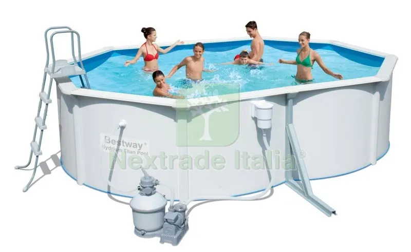 Piscina RIGIDA"STEEL"488X366X122 Completa 56286 — Tempo libero outdoor — rif. FERX.13311