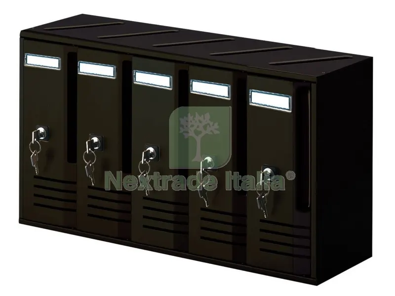 ALUBOX CASSETTA POSTALE A 5 POSTI GHISA ART. C5 — Casalinghi e organizzazione — rif. FERX.13347 ALUBOX CASSETTA POSTALE A 5 POSTI GHISA ART. C5 — Casalinghi e organizzazione — rif. FERX.13347