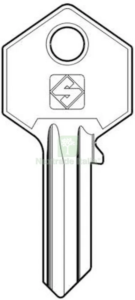 20PZ CHIAVI SILCA ART. YA6 ASC GR.2/2 — Serrature e cilindri — rif. FERX.13372
