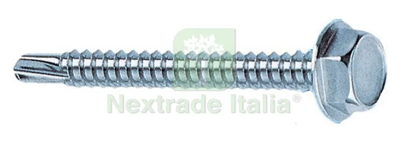500PZ DRILLEX TESTA ESAGONALE CON COLLARE K7 AUTOPERFORANTI 4,2X16 — Viti — rif. FERX.1339 500PZ DRILLEX TESTA ESAGONALE CON COLLARE K7 AUTOPERFORANTI 4,2X16 — Viti — rif. FERX.1339