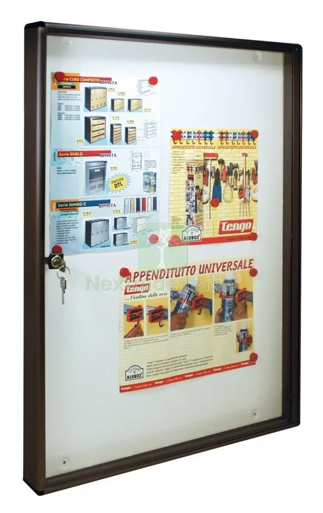 ALUBOX BACHECA MAGNET GHISA ART. BC5 55X73X5 — Casalinghi e organizzazione — rif. FERX.13400
