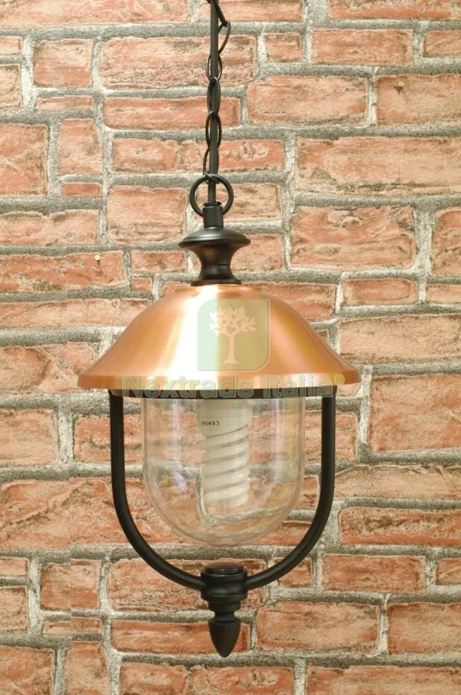 LANTERNA CON CATENA "COPPER" W.60 — Illuminazione — rif. FERX.13410 LANTERNA CON CATENA "COPPER" W.60 — Illuminazione — rif. FERX.13410