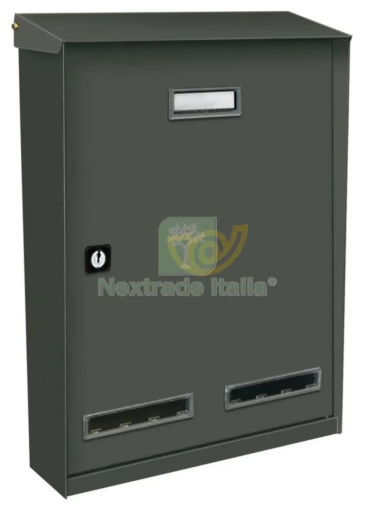 Alubox Cassetta Riviste Sirio Grigio Ghisa — Casalinghi e organizzazione — rif. FERX.13435 Alubox Cassetta Riviste Sirio Grigio Ghisa — Casalinghi e organizzazione — rif. FERX.13435