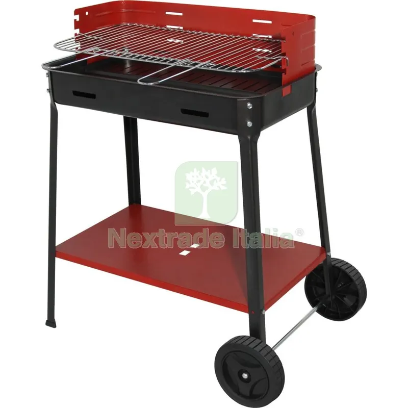 Barbecue con Ruote CM 50X35X80H — Tempo libero outdoor — rif. FERX.13496 Barbecue con Ruote CM 50X35X80H — Tempo libero outdoor — rif. FERX.13496