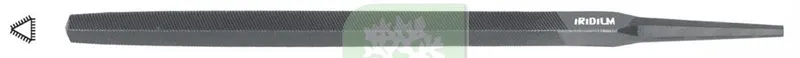 12PZ LIMA TRIANGOLARE TAGLIO BASTARDO 6 S/MANIC — Misurazione e taglio manuale — rif. FERX.13576