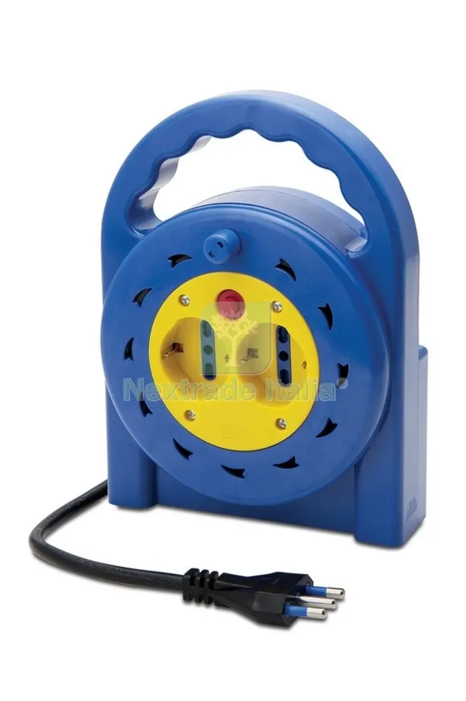 Avvolgicavo ML.5 3X1,5 2 Bipasso Schuko +PROTEZIONE — Illuminazione — rif. FERX.13692