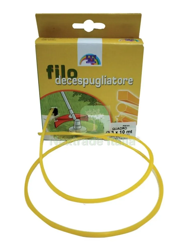 FILO NYLON PER DECESPUGLIATORE DIAMETRO. 2,4 DA 15 ML. — Attrezzi da giardino a motore — rif. FERX.14025 FILO NYLON PER DECESPUGLIATORE DIAMETRO. 2,4 DA 15 ML. — Attrezzi da giardino a motore — rif. FERX.14025