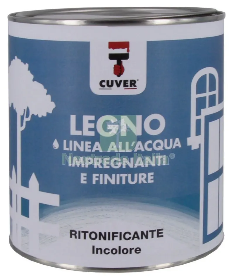 6PZ Vernice Cuver Ritonificante Trasparente LT.0,750 — Vernici e smalti — rif. FERX.14096
