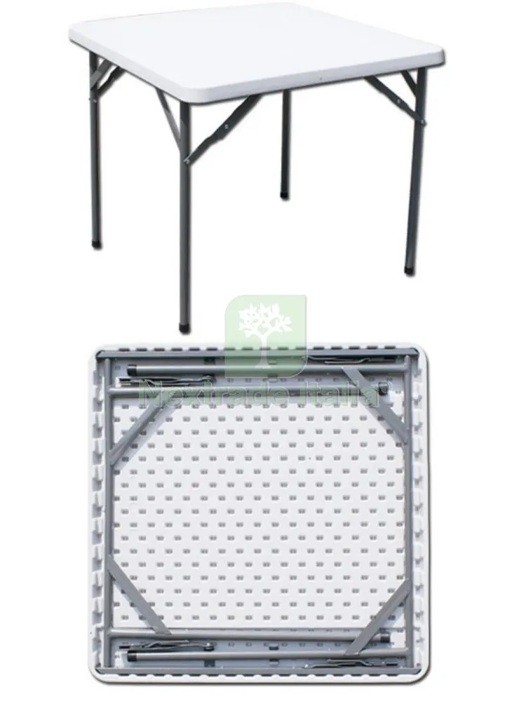 Tavolo in Hdpe CM 87X87X74H — Tempo libero outdoor — rif. FERX.14308