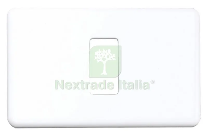 2PZ COPRINTERRUTTORE PLASTICA MINUMET MISURA A BIANCO — Interruttori e prese — rif. FERX.14333