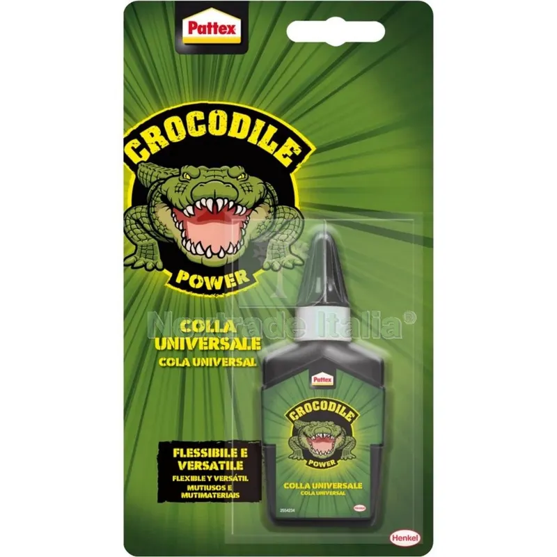 6PZ Pattex Crocodile Adesivo Universale 50G — Adesivi e sigillanti — rif. FERX.1447