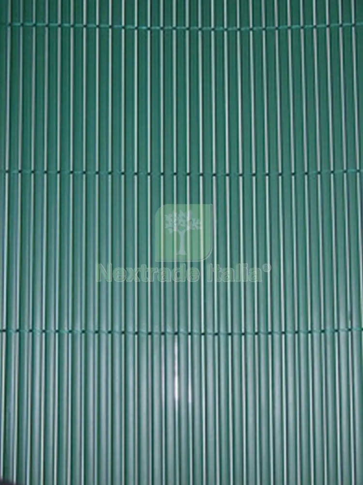 2PZ ARELLA DOPPIA "BAMBOO" IN PVC MT.2,0X3 VERDE — Arelle e frangivista — rif. FERX.14478